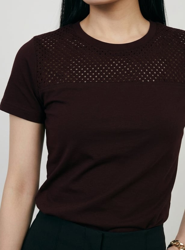 Women Mesh T-shirt