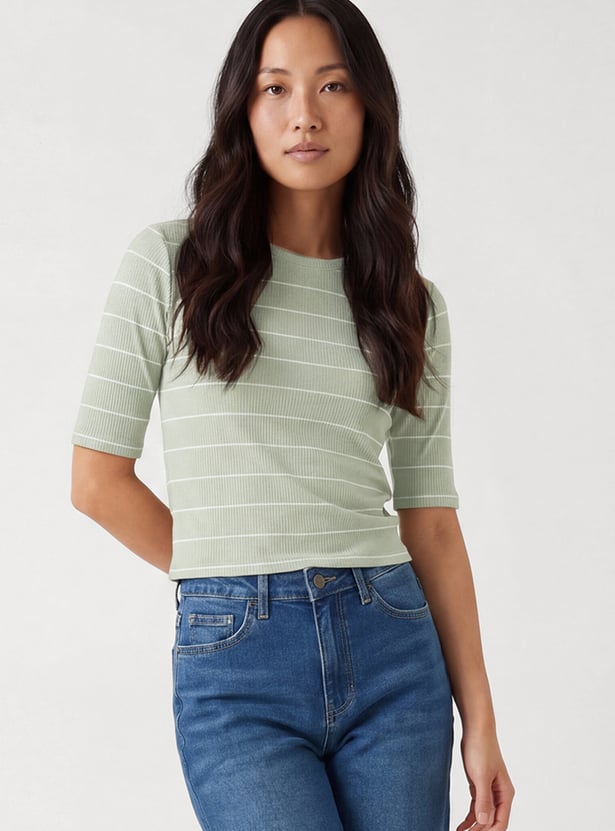 Women Striped T-shirt