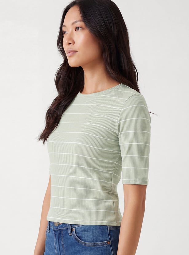 Women Striped T-shirt