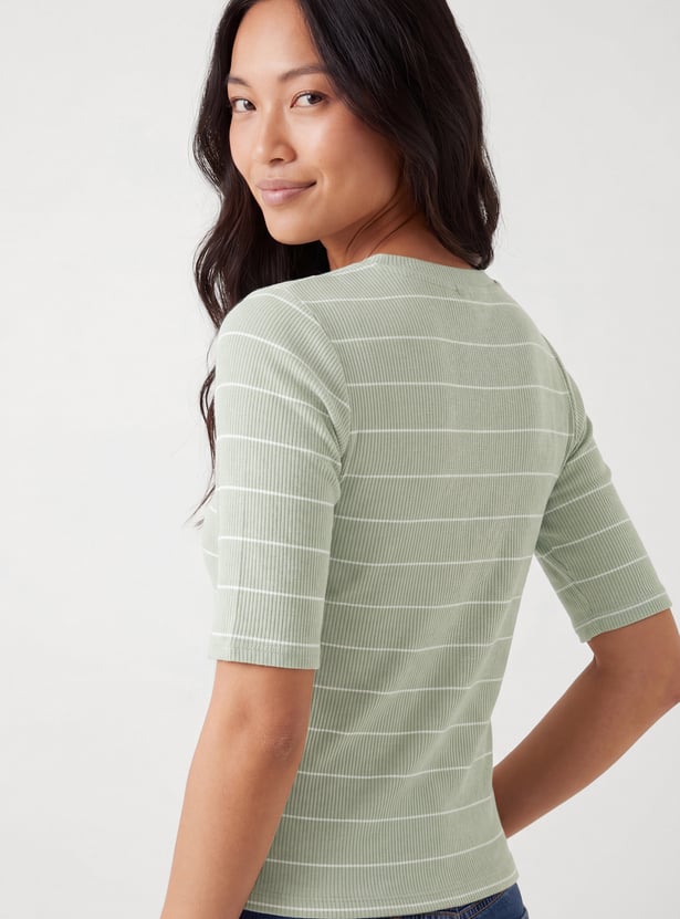 Women Striped T-shirt