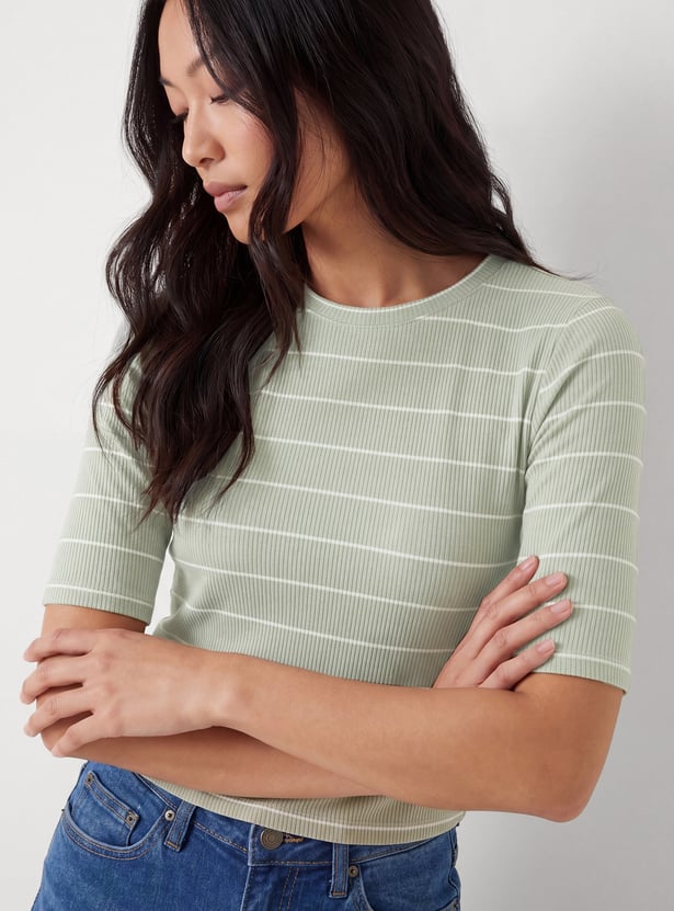 Women Striped T-shirt
