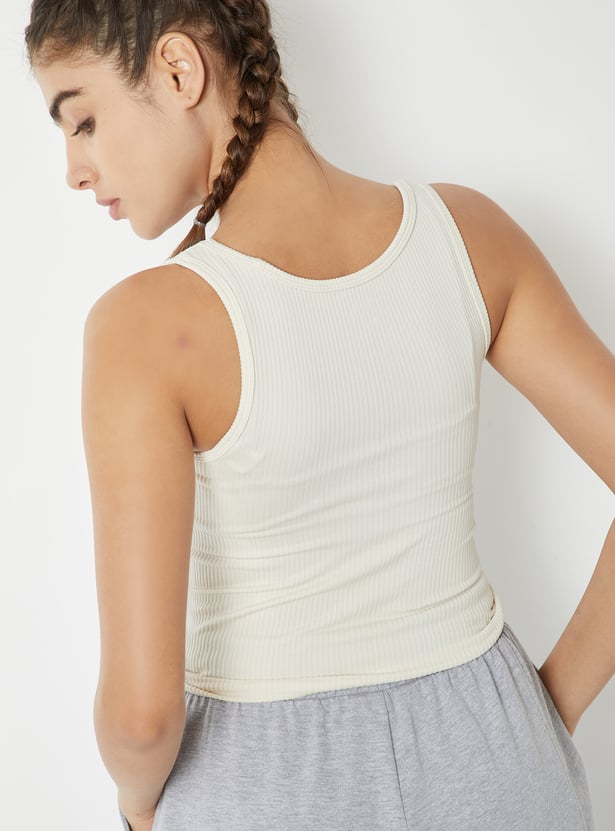 Women Ribbed Seamless Sports Tank Top
