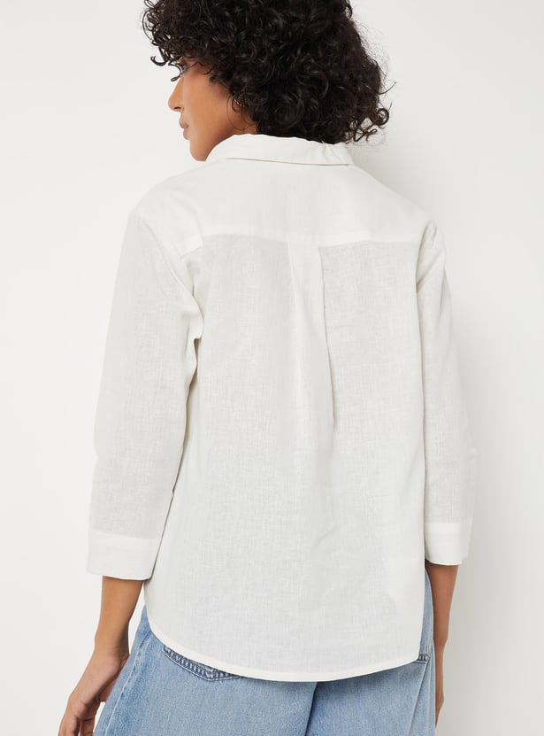 Women Solid Flared Tunic