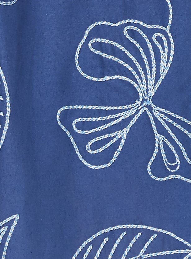Women Embroidered Midi Dress