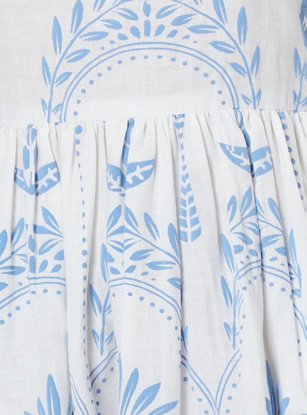 Women Floral Print A-line Dress