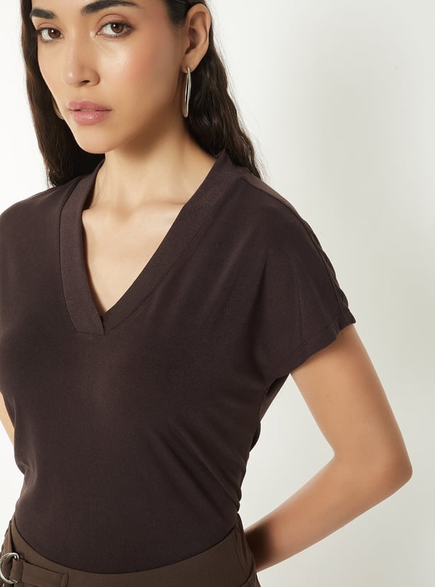 Women Solid T-shirt