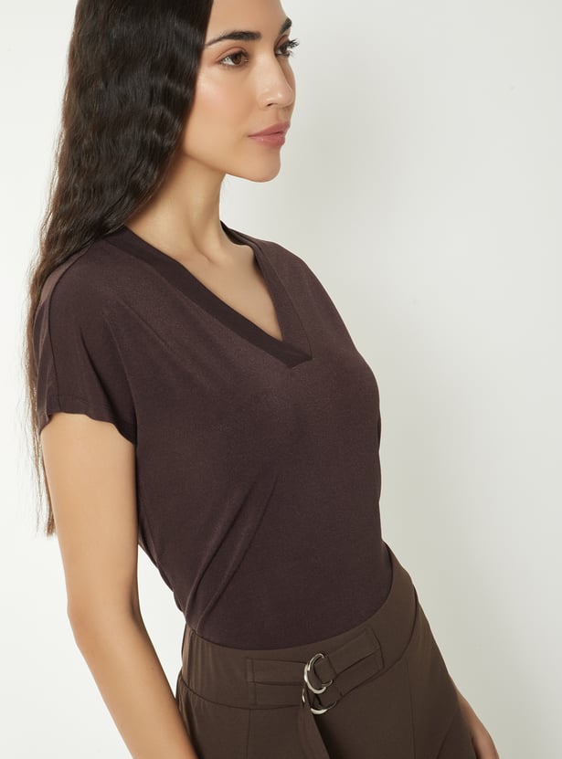 Women Solid T-shirt