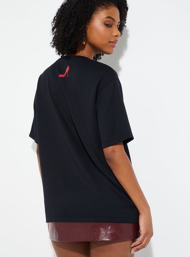 URB_N Women Oversized The Devil Wears Prada T-shirt