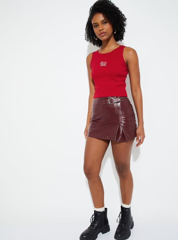 URB_N Women The Devil Wears Prada Slim Fit Tank Top