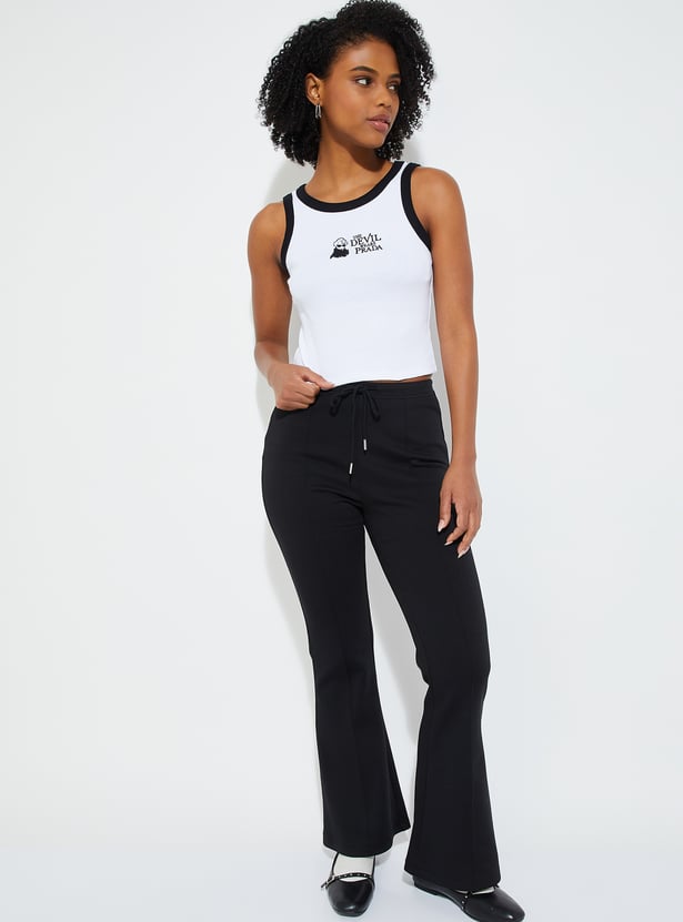 URB_N Women The Devil Wears Prada Crop Tank Top