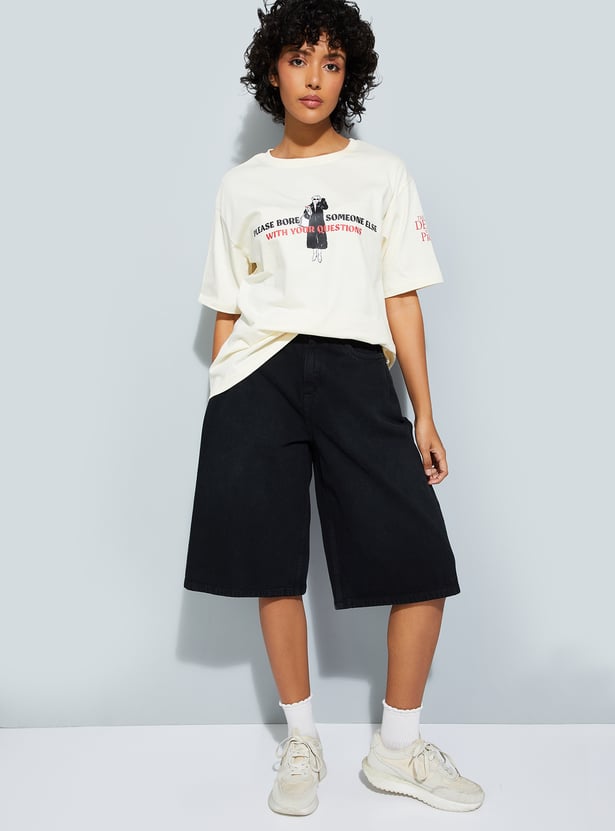 URB_N Women The Devil Wears Prada Oversized T-shirt