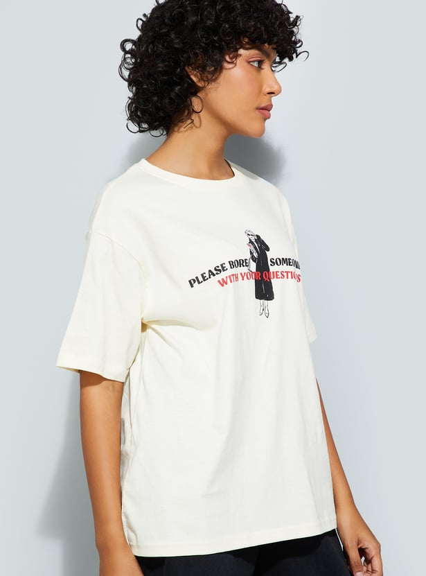 URB_N Women The Devil Wears Prada Oversized T-shirt