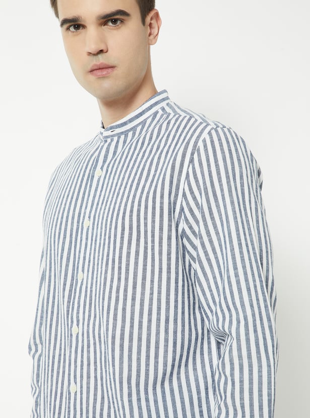 Men Striped Regular Fit Shirt