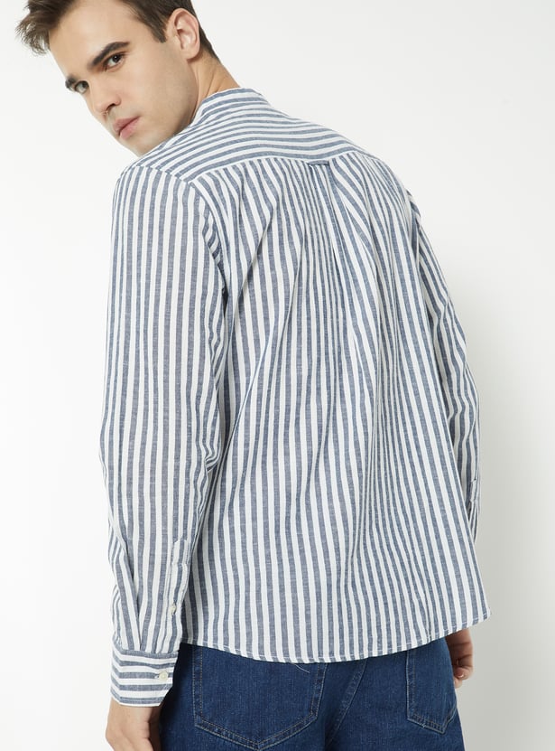 Men Striped Regular Fit Shirt
