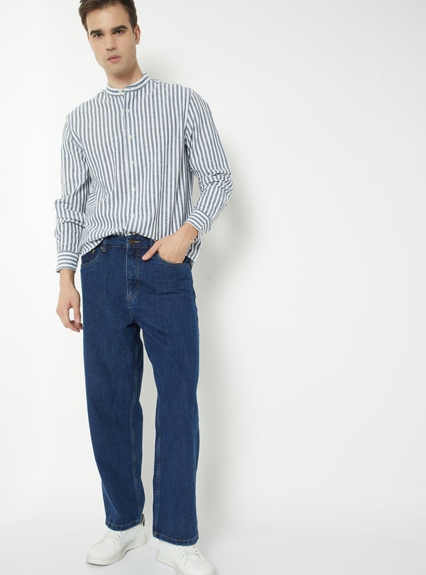 Men Striped Regular Fit Shirt