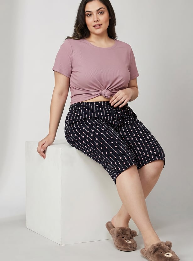 Women Printed Capris