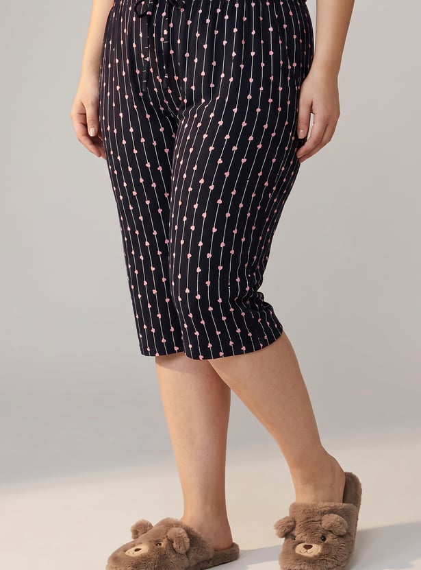 Women Printed Capris
