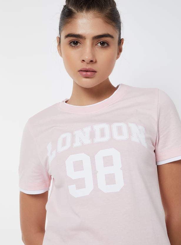 Women Printed Sports T-shirt