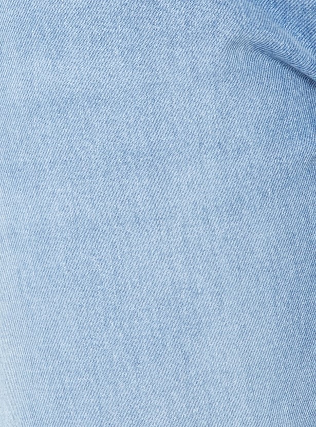 Women High Rise Mom Fit Jeans