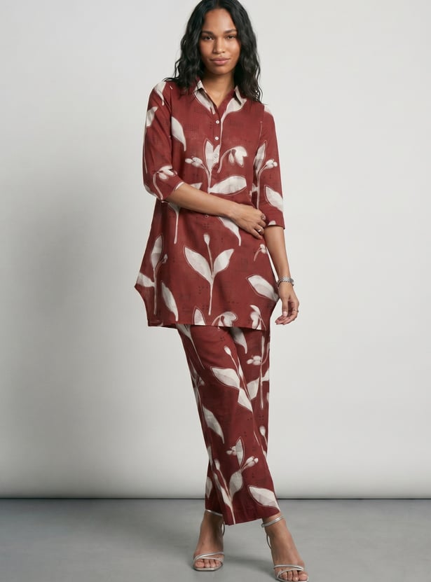 Women Printed Kurti Set