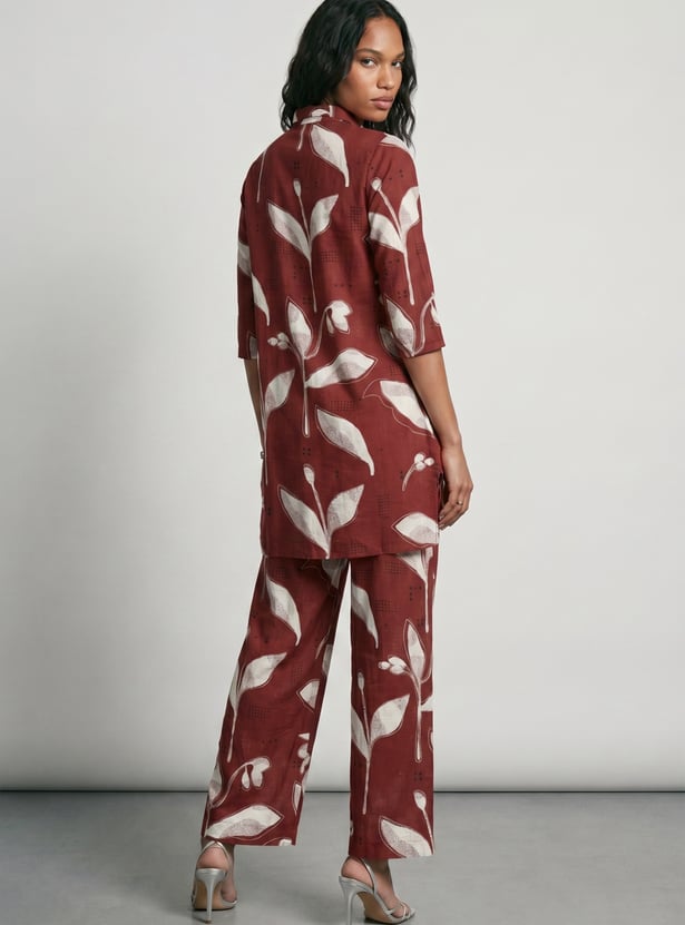 Women Printed Kurti Set