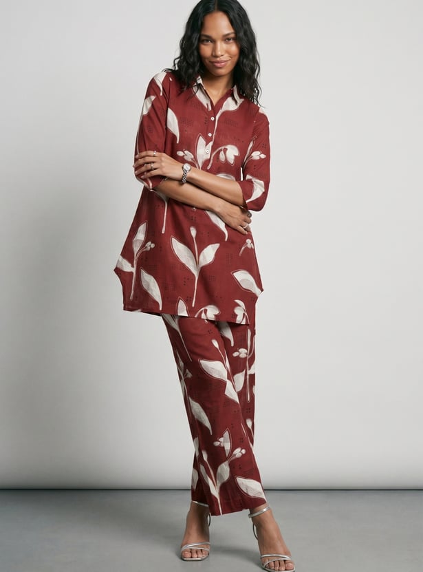 Women Printed Kurti Set