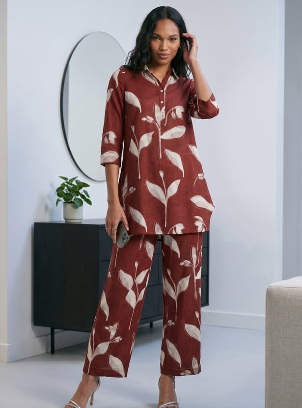 Women Printed Kurti Set