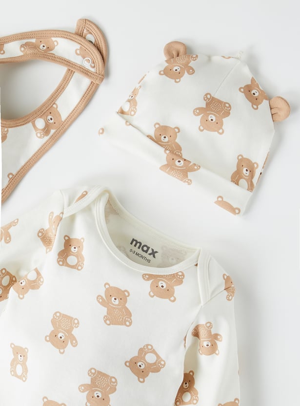 Infant Boys Printed Clothing Gift Set - Pack of 7