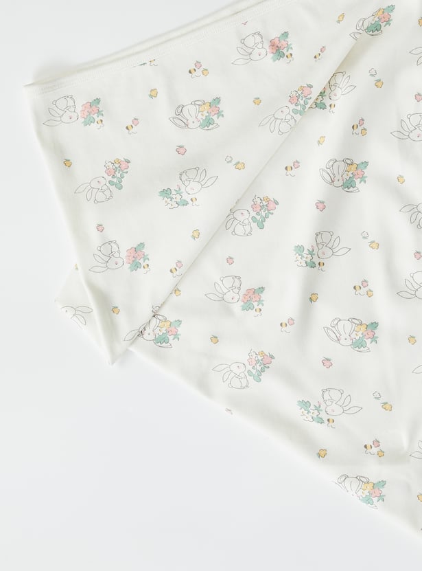 Infant Girls Printed Gift Set- Pack of 7