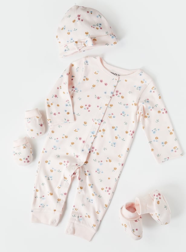 Girls 7 Piece Printed Clothing Gift Set