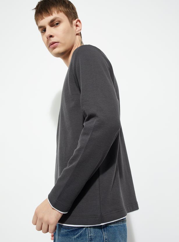 URB_N Men Solid T-shirt