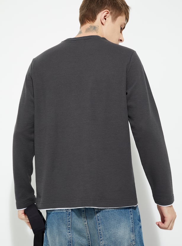 URB_N Men Solid T-shirt