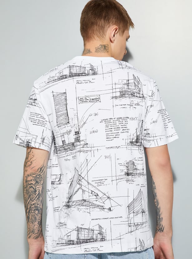 URB_N Men Printed T-shirt
