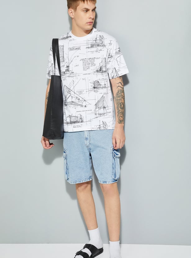 URB_N Men Printed T-shirt