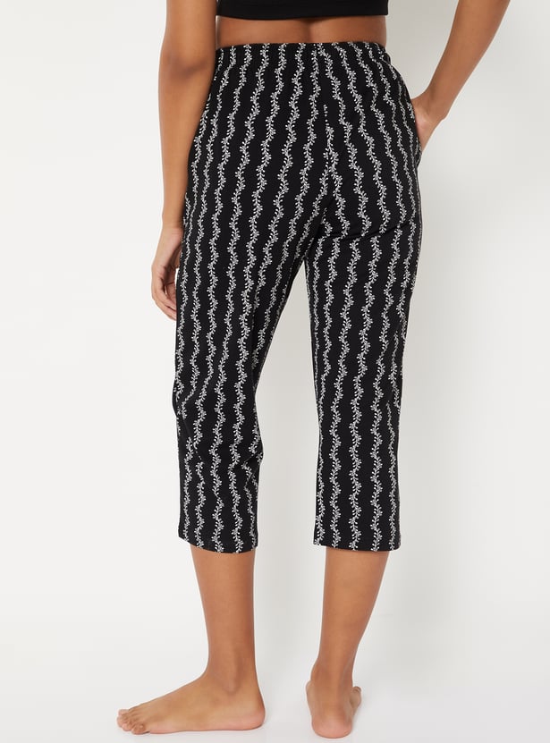 Women Printed Capris