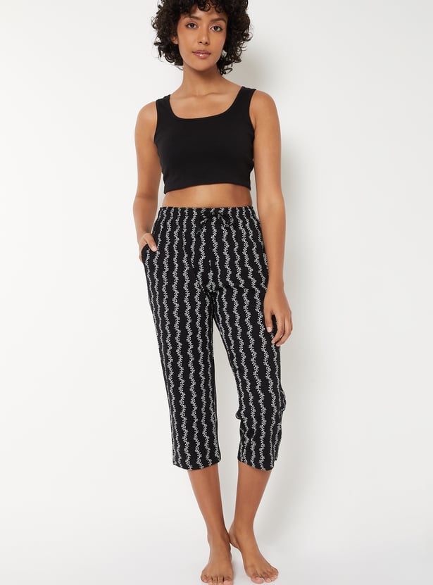 Women Printed Capris