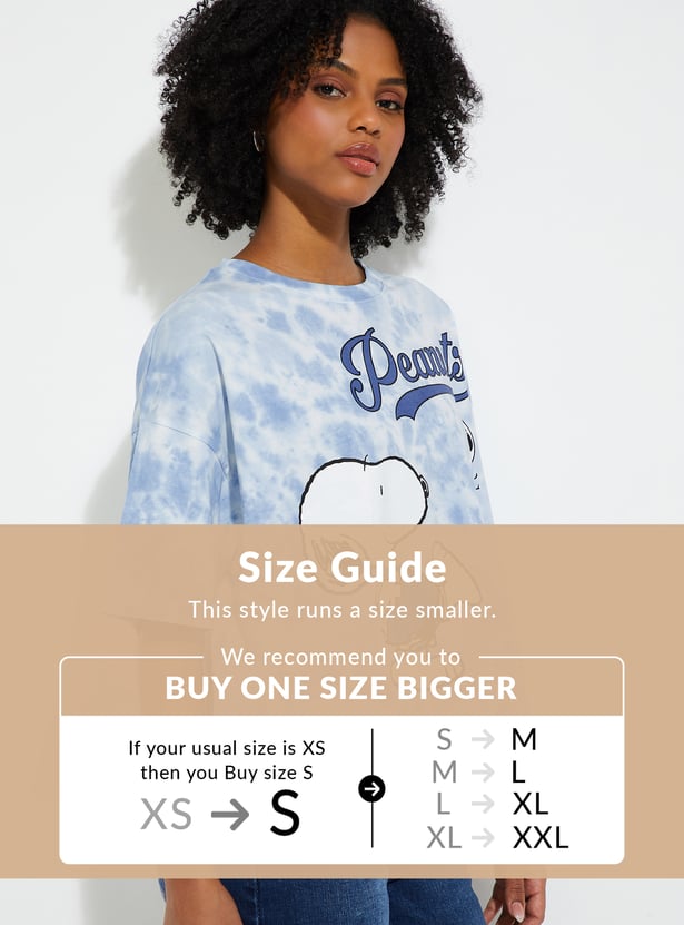 URB_N Women Snoopy Printed T-shirt