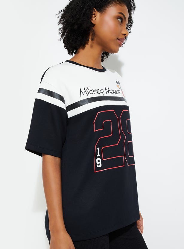 URB_N Women Mickey Mouse T-shirt