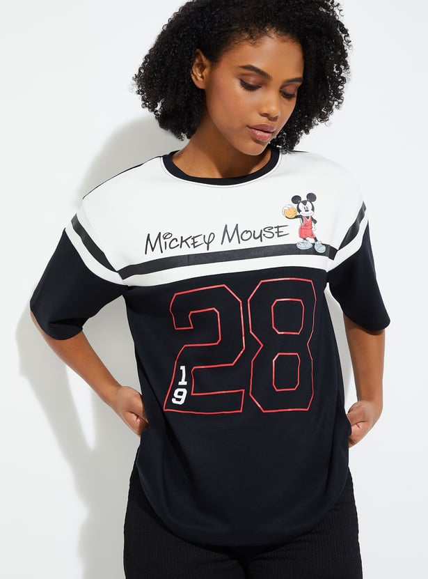 URB_N Women Mickey Mouse T-shirt