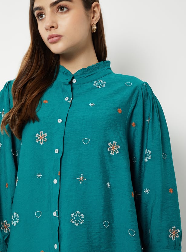 Women Embroidered Tunic