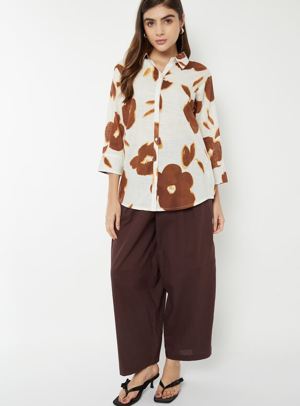 Women Floral Print Shirt
