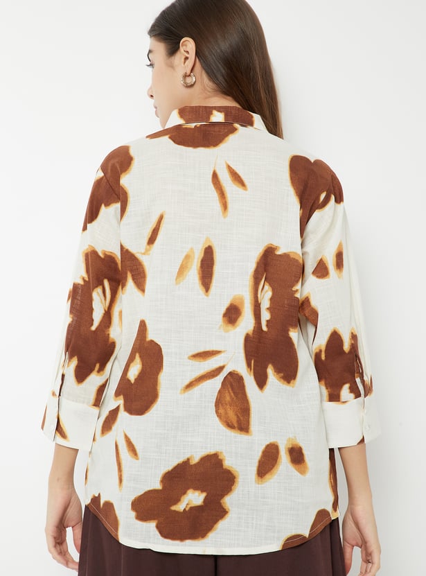 Women Floral Print Shirt