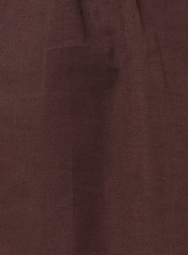 Women Solid A-line Dress