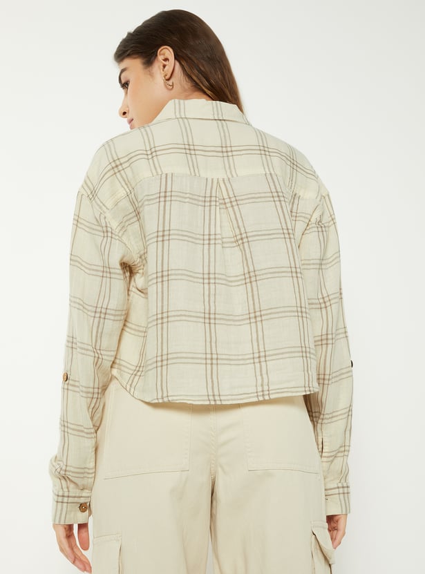 Women Checked Shirt