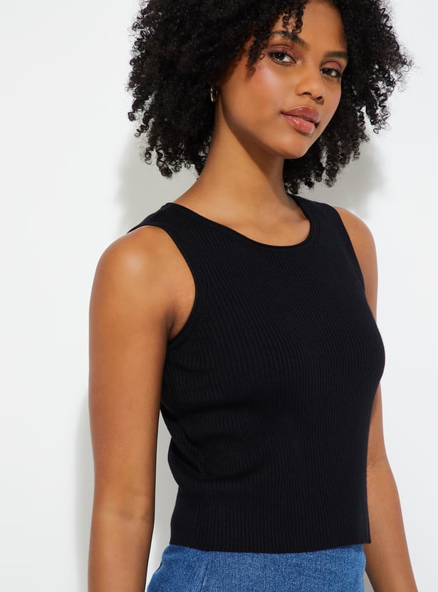 Women Ribbed Tank Top