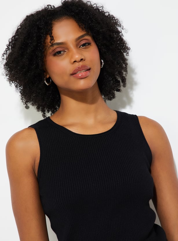 Women Ribbed Tank Top