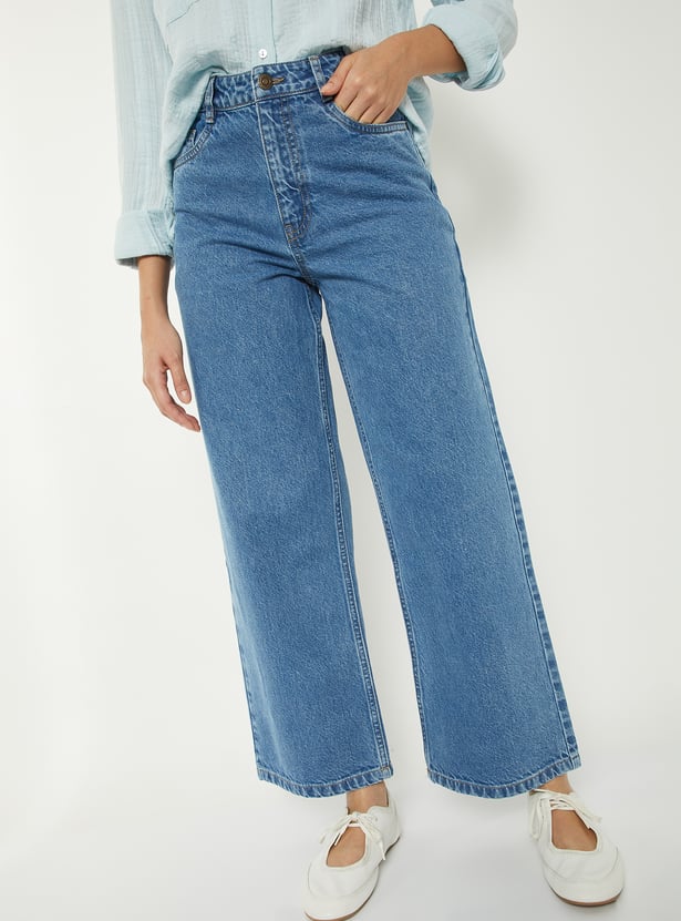 Women Clean Look Full Length Jeans