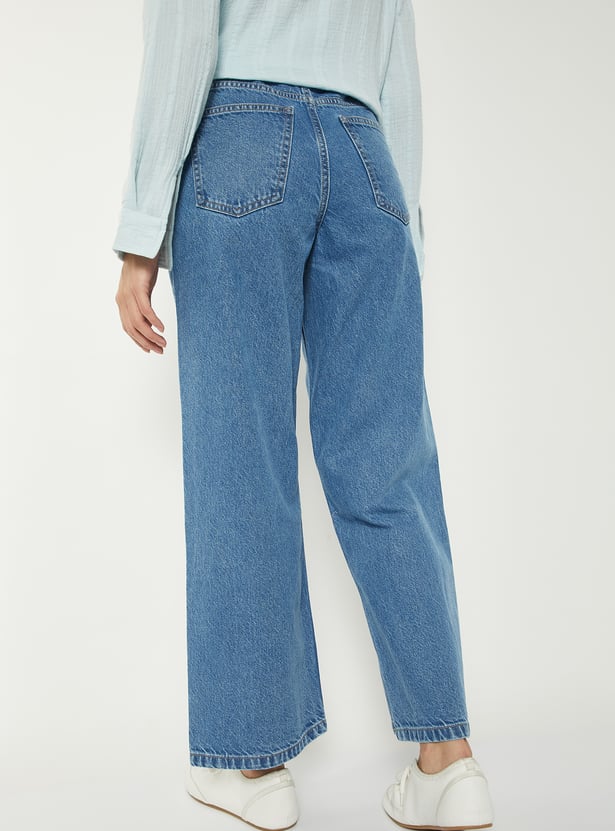 Women Clean Look Full Length Jeans