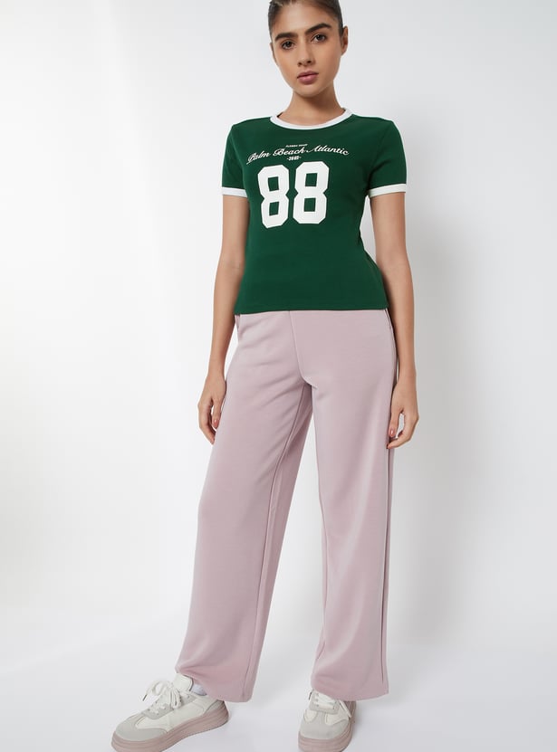 Women Printed Sports T-shirt