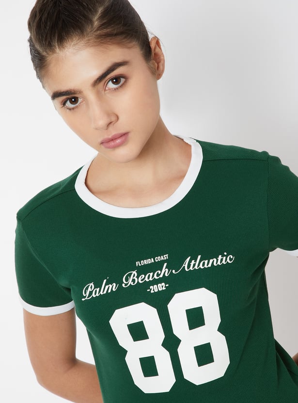 Women Printed Sports T-shirt